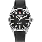 Swiss Military Hanowa Reloj Analógico para Hombres de Cuarzo con Correa en Cuero sintético 06-4345.7.04.007