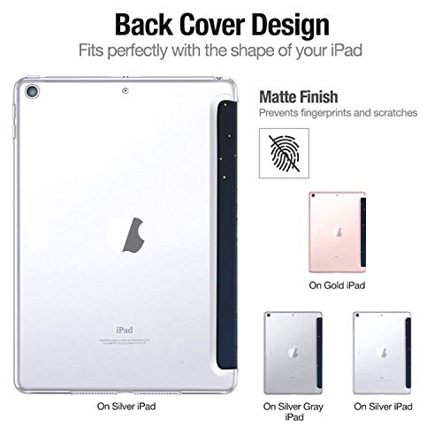 Image of DuraSafe Cases for iPad 10.2 9 Gen 2021 8 Gen 2020 iPad 7 Gen 2019 [iPad 9th 8th 7th ] A2602 A2270 A2197 Trifold Printed PC Lightweight Protective Clear Back Cover - Night Sky