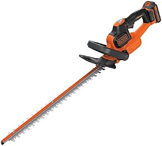 BLACK+DECKER GTC18452PC-GB 18V 45cm Anti-jam Hedge Trimmer, 18 V, Orange