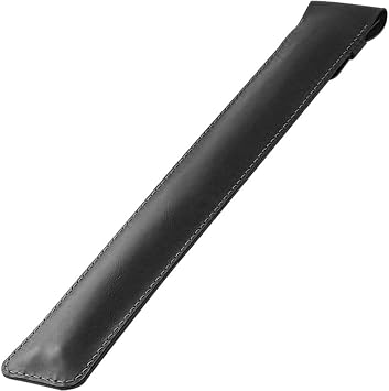 Drumstick Bag Pu Leather Drumstick Holder Storage Portable Drumstick Storage Handbag Carrying Case Drum Accessories Black