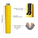 We Pad It Safety Pole Pad, 6 FT Tall, 2” Thick Foam, Weatherproof, UV-Resistant, Grommet & Tie Closure with Hook/Loop Flap Cover, Pickleball Pole Pad