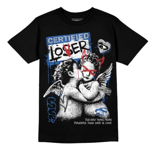 Image of DopeSkill Graphic Tee Streetwear Hip Hop Hypebeast Street Style Crew Neck Unisex T-Shirt Sneaker Colour Matching Shirts Angel