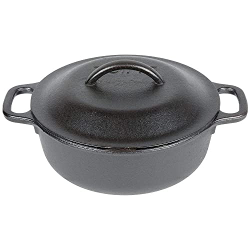 Lodge – Cocotte en fonte naturelle 1,9 litre – Tous feux – Made in USA