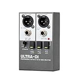 SUMMITDRAGON Passive Impedanz Matching Box Metallgehäuse Studio Live Für Gitarren Bass Keyboards (119) Impedanzwandler