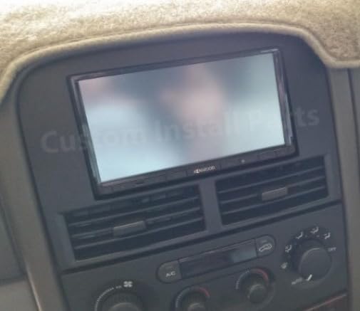 Miniatura 4 de Custom Install Parts Double Din Aftermarket Radio estéreo navegación bisel instalación Dash Kit compatible con Jeep Grand Cherokee 1999-2001