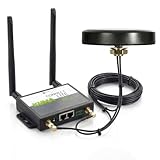 KUMA CONNECT PRO Unlocked 4G Router with SIM Slot (150Mbps Kit) | High-Gain MiMo Outdoor Antenna for Caravan, Motorhome, Boat WiFi | Connect 32 Devices | UK/EU Mobile Internet Hotspot - 12V & 240V