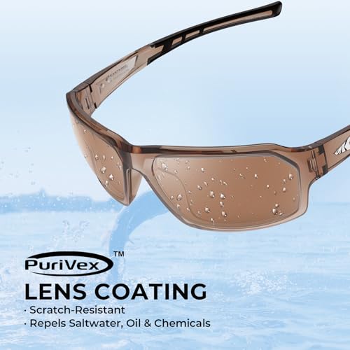 KastKing Chippewa Polarized Sunglasses – UV400 Protection, Full Wrap, 1.0mm TAC Lenses for Fishing, Cycling & Outdoor Sports - image 4