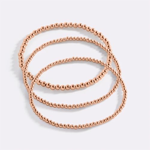 Mint & Lily 433 Beaded Bracelet Stacking Set, Beaded Bracelet for Women Over Stainless Steel, Ideal Gift for Women3