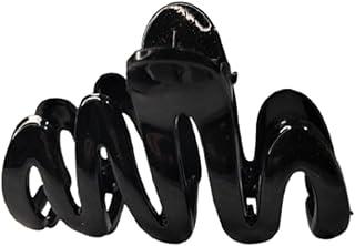 مشابك شعر متوسطة الحجم للنساء - اسود