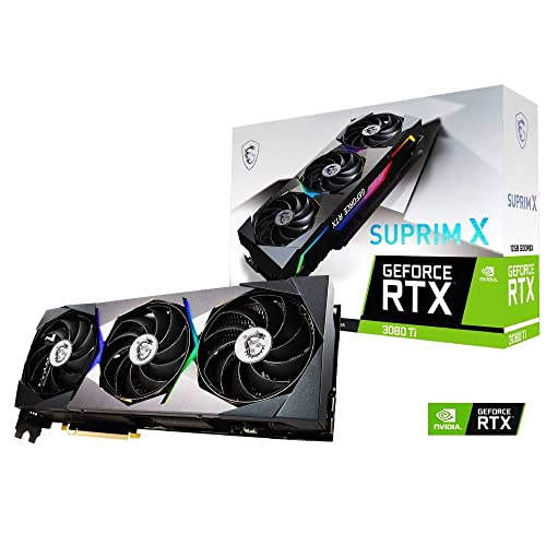 グラフィックボード・グラボ・ビデオカード MSI GeForce RTX 3080 Ti SUPRIM X Amazon | MSI GeForce RTX 3080 Ti SUPRIM X 12G ゲーミング