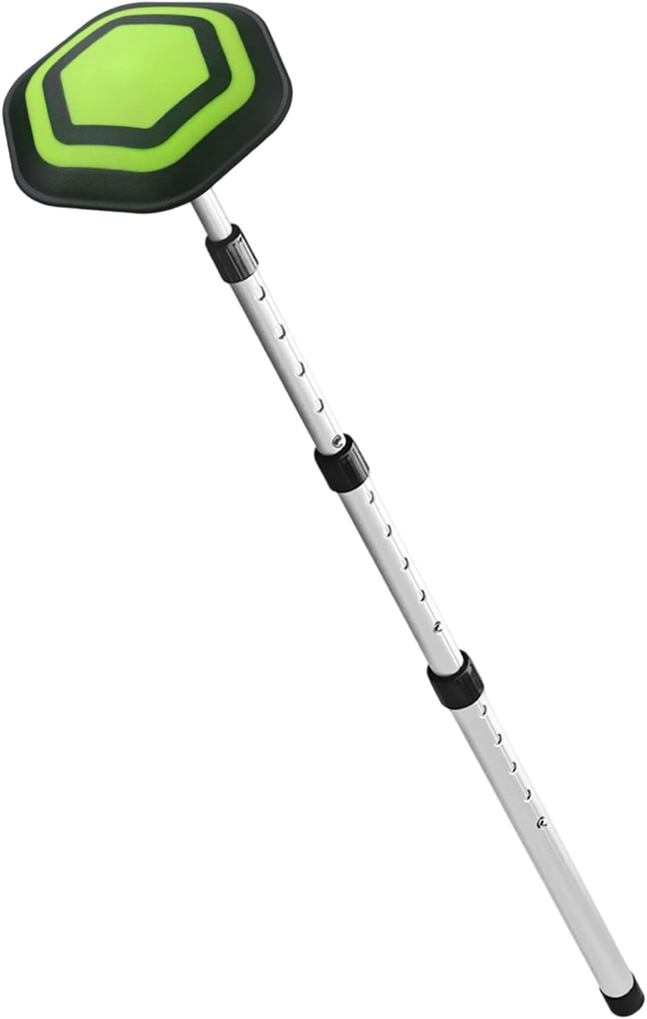 Portable Adjustable Golf Bag Holder 4 Section Telescoping Aluminum Alloy Frame Stand Anti Slip Base Base