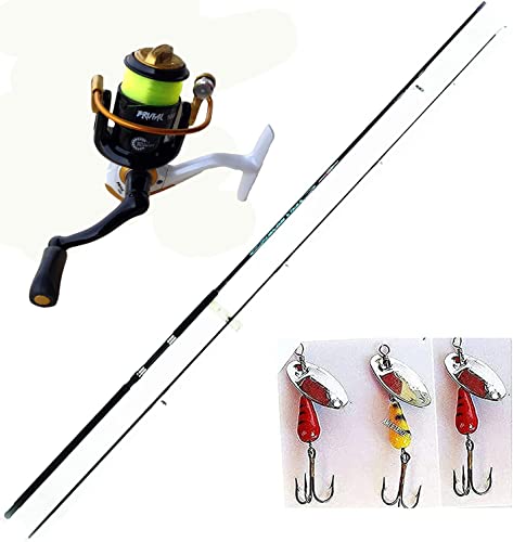 Canna Da Pesca Telescopica Ghost 2,40 Mt – Leggera E Resistente Per Spinning, Fondo E Galleggiante