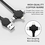 3 in 1 Retractable Multi Charging Cable, Fast Charging Cord, 2Pack,3.3Ft - Image 5