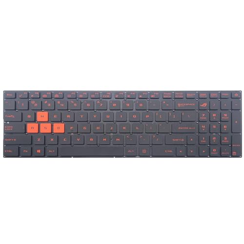 Clavier compatible ASUS ROG Strix GL502 GL502V GL502VM GL702 GL702VM rétroéclairé