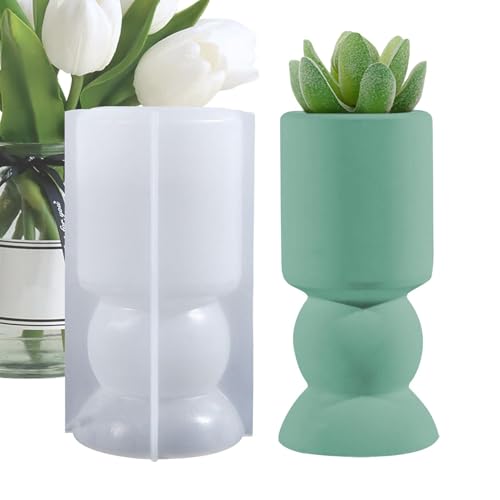 Molde de silicona de columna romana | Molde de vela de columna romana, suministros geométricos para hacer jabón de, molde epoxi de fundición de resina para centro de mesa, portavelas de té