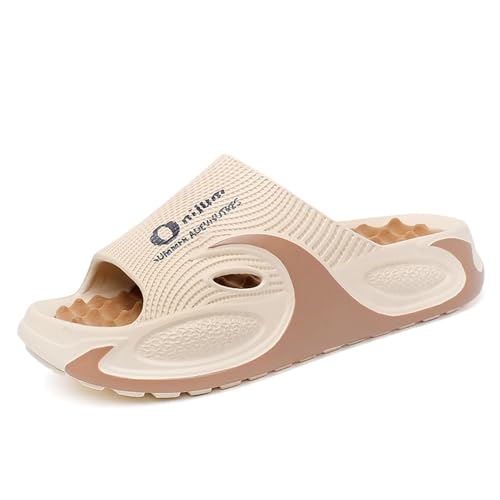 Chaussures nuages ouvertes homme : pantoufles orthopédiques pour reposer les pieds