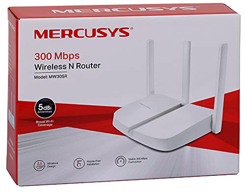 Image of MERCUSYS 300Mbps Multi-Mode Wireless N Router MW302R N300 Wireless Wi Fi Router MW302R