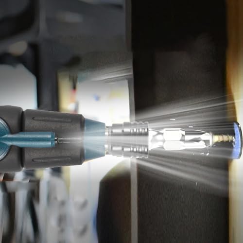 Eawfgtuw Cordless Electric Screwdriver Set 3.6V Rechargeable with 4 Torque Settings, Magnetic Bit Change, LED Light, Anti-Slip Grip for Furniture Assembly