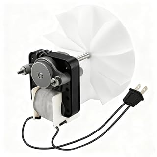 Universal Bathroom Fan Motor Replacement Kit, FUNCYboo SM550 Electric Vent Fan Motors Kit 50 CFM Compatible with Nutone Broan Exhaust Vent Fan Motor 120V 3000RPM