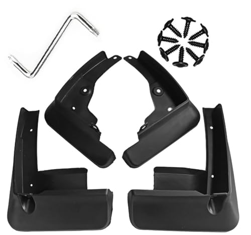 Image of Mud Flaps Mud Guards Fit for 2019-2024 Toyota Corolla E210 Sedan LIVEN, Front & Rear Mud Splash Guards Accessories - 4 Pc, Black
