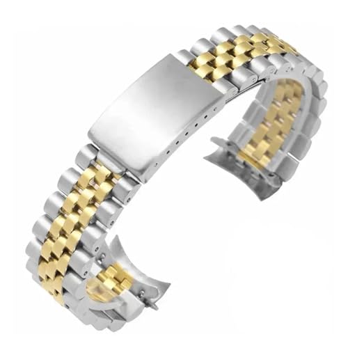 [VEł] 18mm 19mm 22mm/20mm XeXX`[XgbvibNX 46mm 43ohΉj ^\bhEHb`[vifCgWXgZCR[uXbgΉj(Silver gold,13mm)