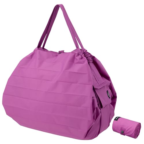 マーナ (marna) Shupatto コンパクトバッグ L (40L / ピオニーペタル) シュパット エコバッグ 折りたたみ 買い物袋 (コンパクト/丈夫) S516PUの商品画像（Amazon）