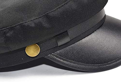 Classic Chauffeur Hat for Men Women Unisex Captain Sailor Hat Newsboy Cap Costume Hats - Image 5