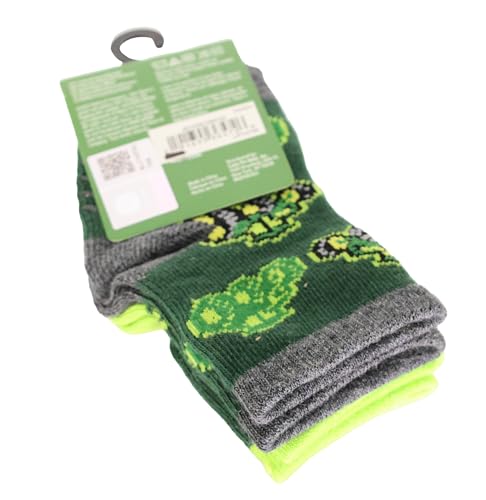John Deere Green 2 pack Crew Socks Sizes 6-12M, 12-24M 2T-4T, 4-5 Child (as1, age, 6_months, 12_months)4