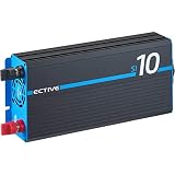 ECTIVE 1000W 12V zu 230V Sinus-Wechselrichter SI 10 mit reiner Sinuswelle in 7 Varianten