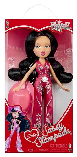 Bratz Sassy Stampede Jade - Muñeca de Moda Coleccionable - Cowgirl Estilo Western con Conjunto de Ropa y Accesorios