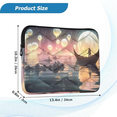 Funda para portátil 13-14 pulgadas impermeable blanca miniatura 3