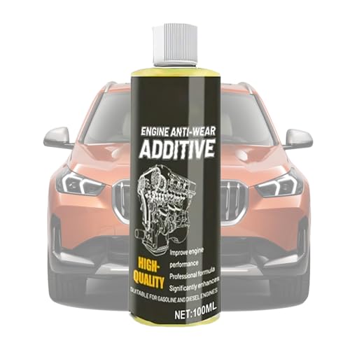 Generico Aditivo para de Motor, 100 ml, aditivo contra la combustión del y el Desgaste | Aditivos para líquidos del Motor y | Reducción del Ruido por vibración y fricción