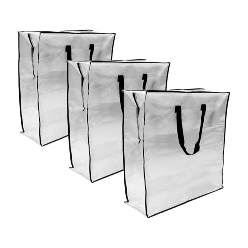 Sacs de rangement en plastique entrelacés ensemble 3 parties - 2