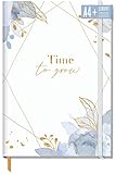 Notizbuch liniert A4+ mit Gummiband [Time to Grow] 156 Seiten, 78 Blatt | liniertes Notebook, Bullet Journal, Skizzenbuch, Tagebuch von Trendstuff by Häfft | nachhaltig & klimaneutral