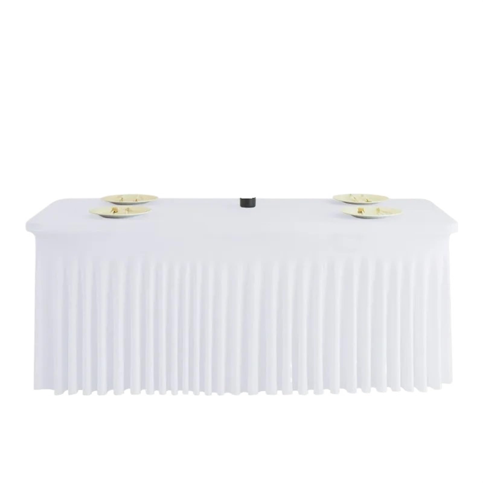 Faldón de Mesa Falda de mesa elástica spandex