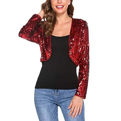 Red sparkle jacket Clearance