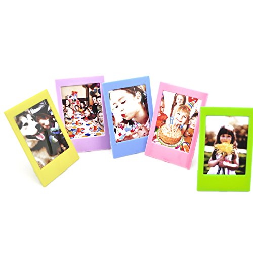 Fujifilm Instax Mini Ten Pack Instant Film Photo Frames Set,Hellohelio 10 Colorful 3 Inch Borders,Set Of 10 #TOP2
