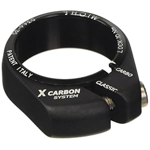 Miche Unisex’s Seat Clamp 34,8 mm, Zwart