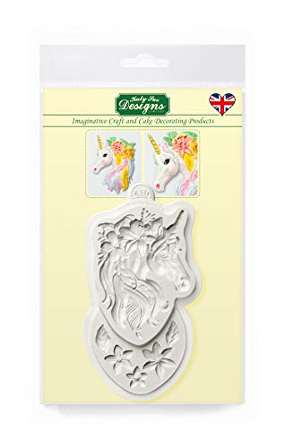 Mini Unicorn Silicone Mold for Cake Decorating, Cupcakes, Sugarcraft, Candies, Clay, Crafts and Cards, Food Safe