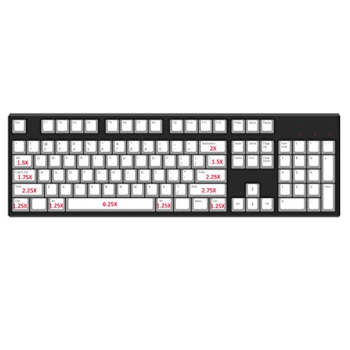 Seiorca 104 Pbt Keycap Set Doubleshot Backlit Keycaps For Mechanical Keyboard With Key Puller (Gray) #TOP4