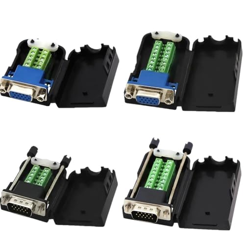 Image of 1pcs 9 Pin RS-232 DB9 Male to Male Serial Cable Gender Changer Coupler Adapter