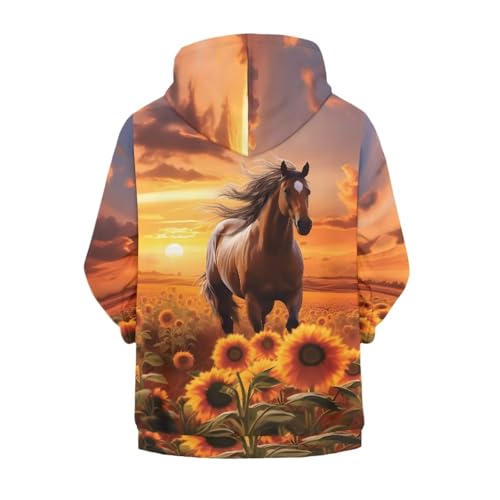 Boys Hoodie with Zipper Pockets Sweatshirt Boys' Fashion Hoodies & Sweatshirts 6-16Y3