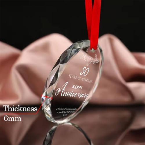 Fastpeace ORNAMENT1 50Th Wedding Anniversary Christmas Ornament 2024 thumb #4
