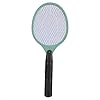 DERCLIVE Draadloze Batterij Power Elektrische Fly Mosquito Swatter Bug Zapper Racket Insecten Killer Blauw
