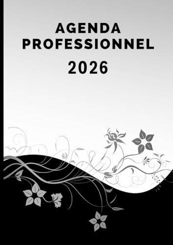 Agenda Professionnel 2026: Semainier grand format A4 - 2 pages par semaine - Intervalles de 15 minutes de 7h à 21h du lundi au dimanche - Janvier à Décembre