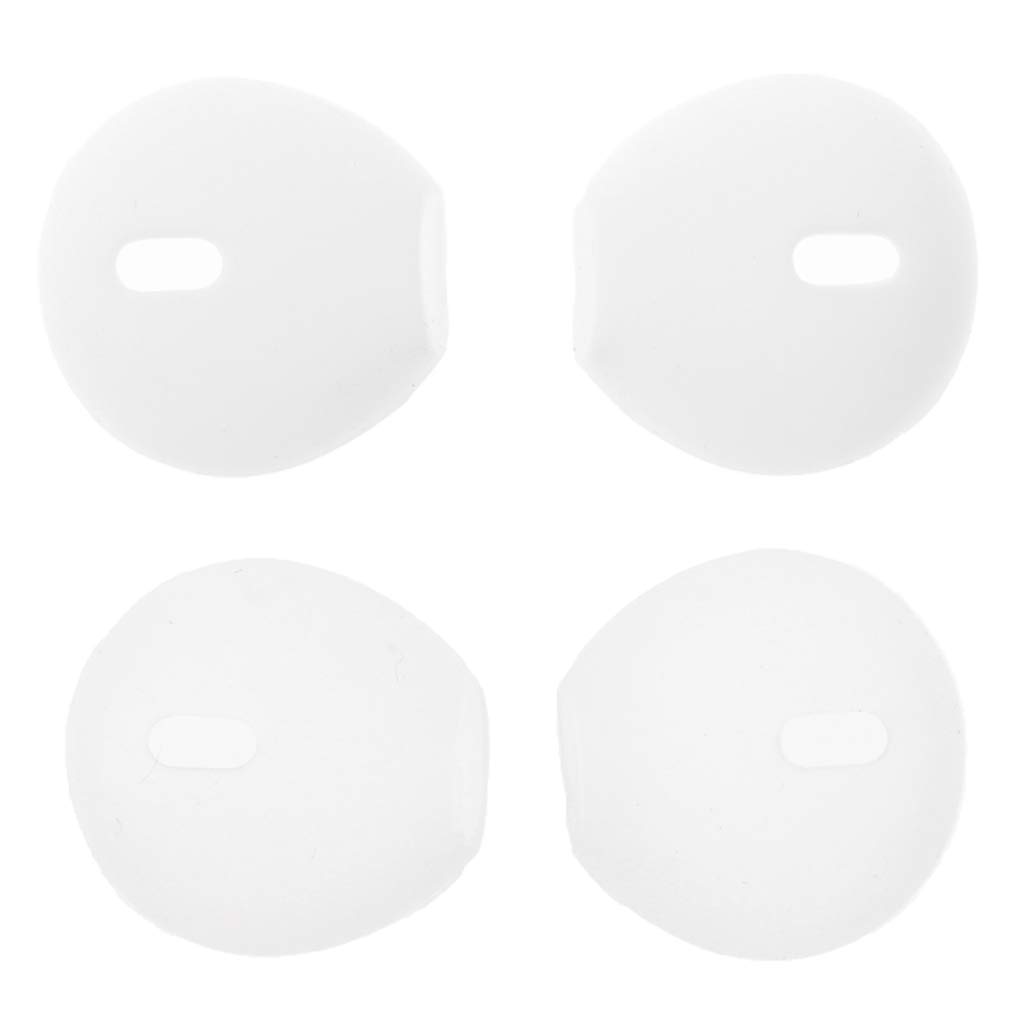 2 pairs silicone earbuds eartips caps for apple airpods iphone 7 earpods