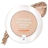 Neutrogena Skinclearing Mineral Powder, Natural Beige 60, .38 Oz., (Pack of 2)