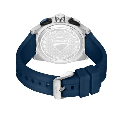 Image of Ducati Extreme Sports Chronograph Analog Quartz Men's Watch with Silicone Strap