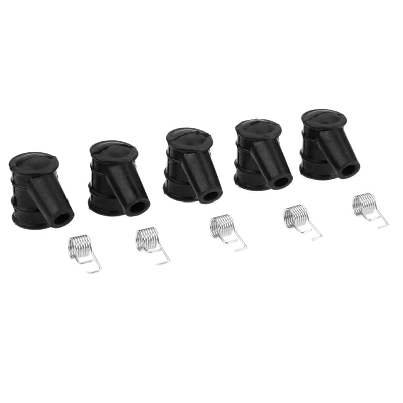 5 pièces de rechange pour tronçonneuse bouchon de bobine d'allumage + ressorts 2 temps pour 4500 5200 5800 pièces de tronçonneuse