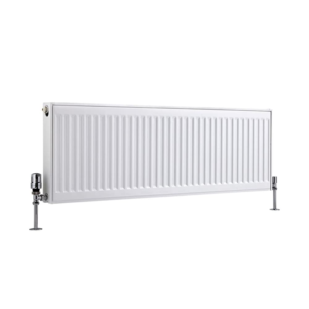Milano White Compact - Type 22 Double Panel Radiator 400Mm X 1600Mm
